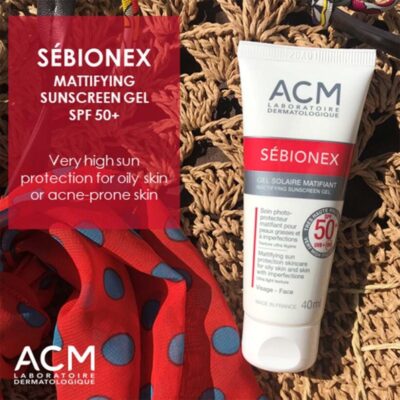 ACM sebionex mattifying gel spf 50