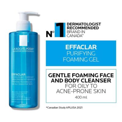 Effaclar لاروش بوساي ايفاكلار جل تنظيف رغوي للبشرة الحساسة والدهنية