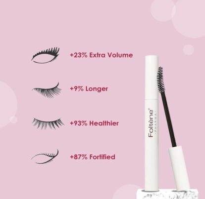 ماسكرا فولتين Foltene Eyelash لتعزيز صحة وجمال الرموش والحواجب زيادة طولها وكثافتها وجعلها تبدو أكثر لمعانًا وصحة.