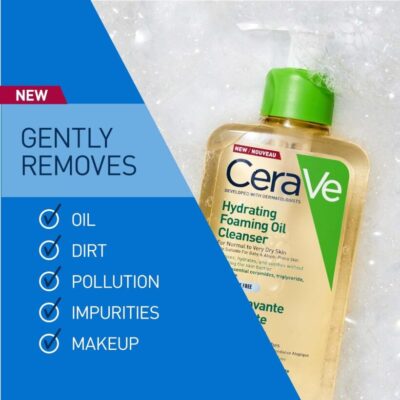 CeraVe غسول البشرة الجافة والمعرضة للحساسية والأكزيما.