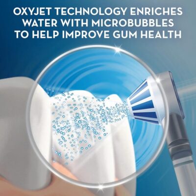 Oral B Oxyjet فرشاة أسنان أورال بي أوكسي جت لتنظيف فم شامل وعناية باللثة