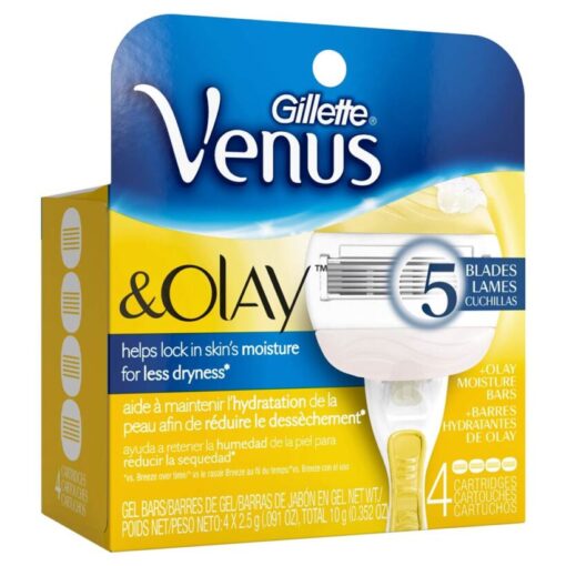 gillette venus shaving blades olay 4 blades 0