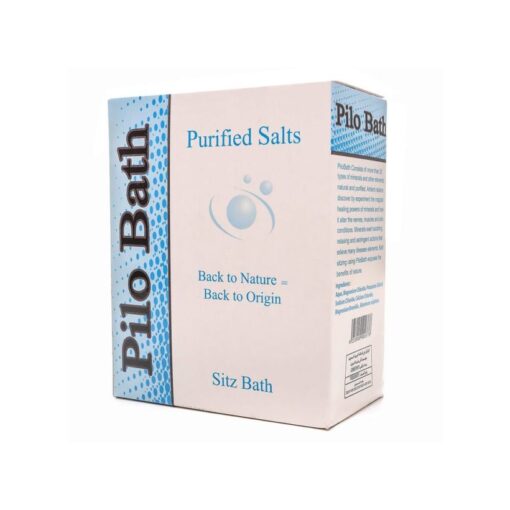 pilo bath sitz bath purified salt 400gm 0 1