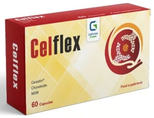 سلفلكس مكمل غذائي لدعم المفاصل 60 كبسولة celflex