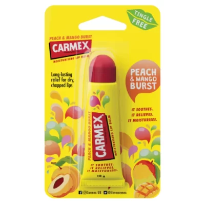 carmex مرطب شفاه كارمكس خوخ و مانجو 10 جرام 