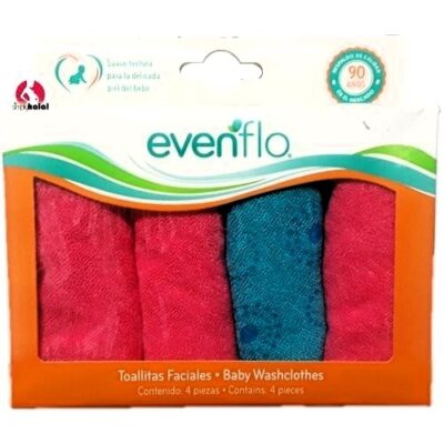 فوط الأطفال ايفن فلو EVENFLO BABY WASHCLOTHS